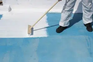 coating commercial roof