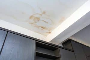roof with leaks