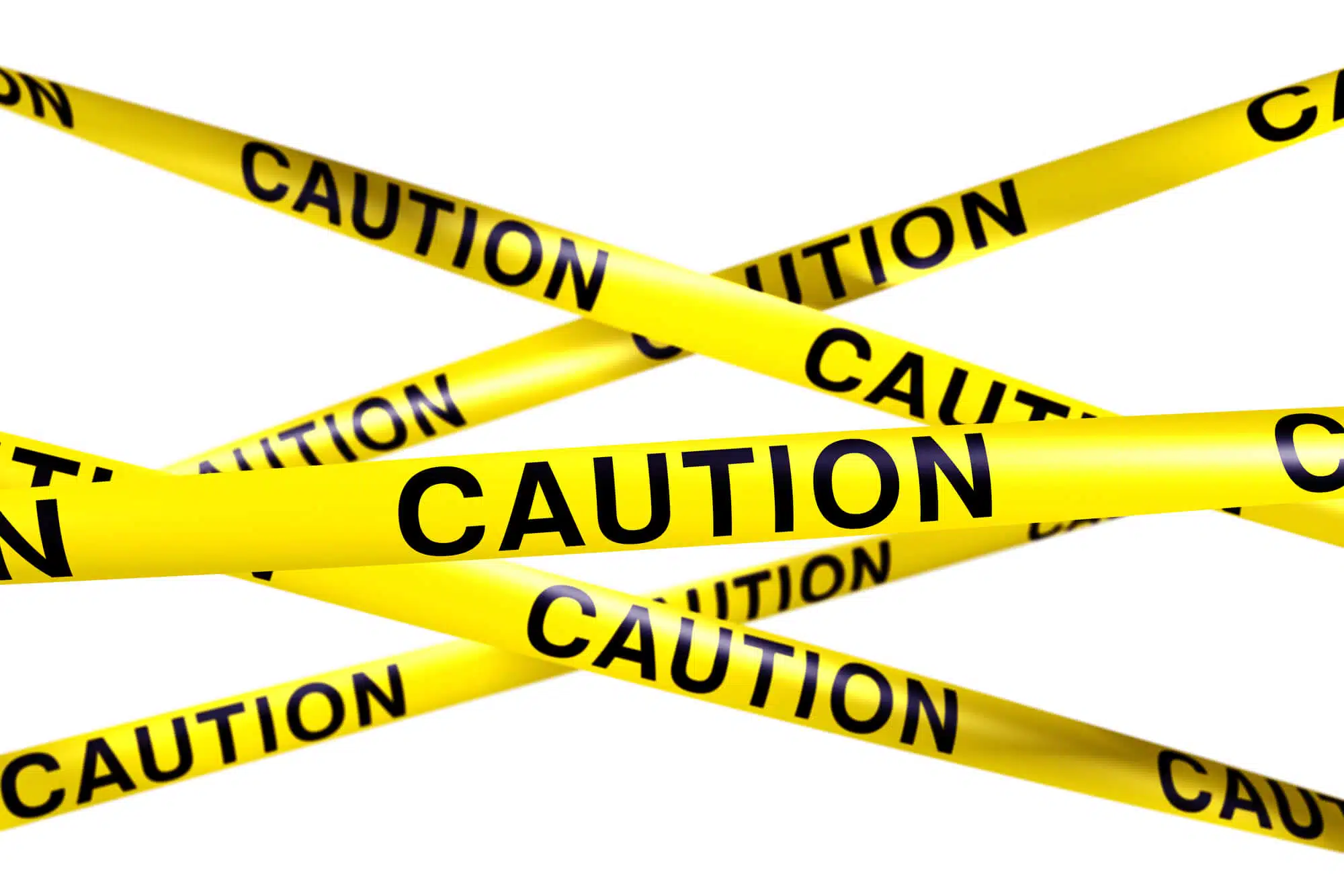 caution sign for DIY roof replacement