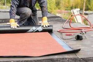 flat roof materials