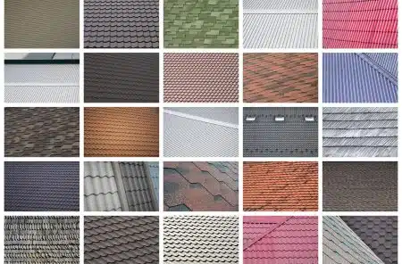 types of shingle and metal roofs