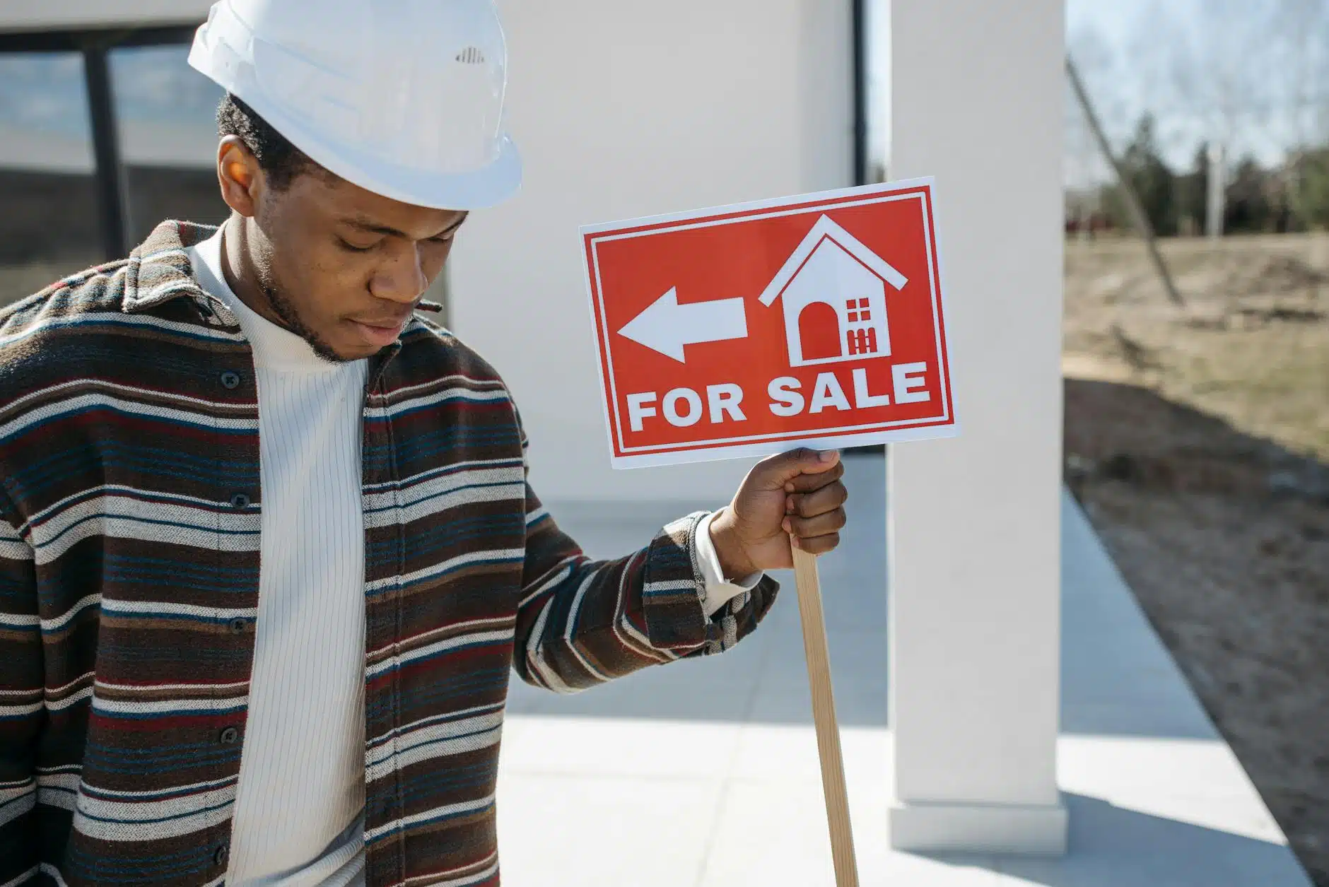homeowner reviewing roofing contractor warning signs