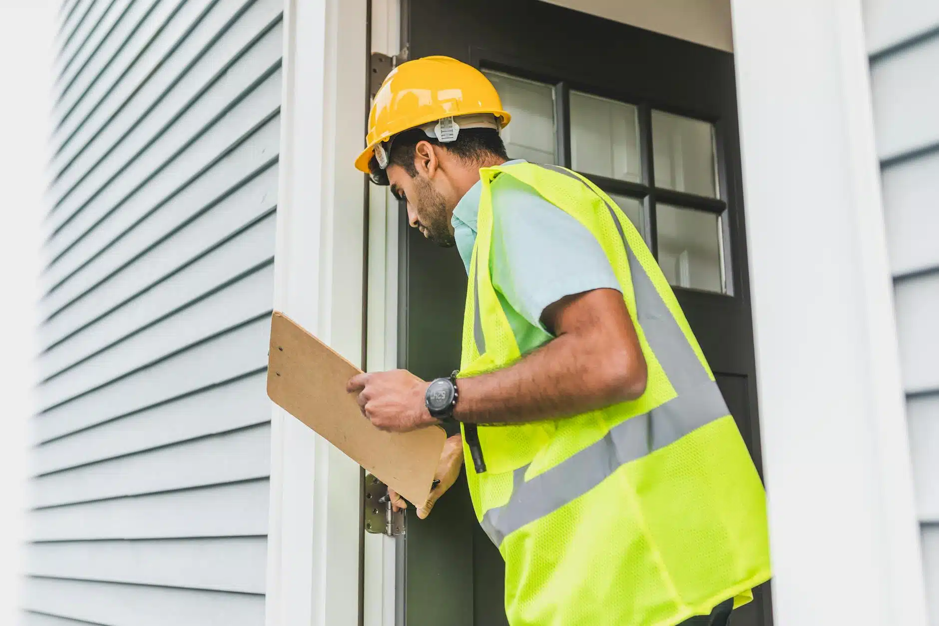 licensed roofing contractor inspecting roof in Louisiana
